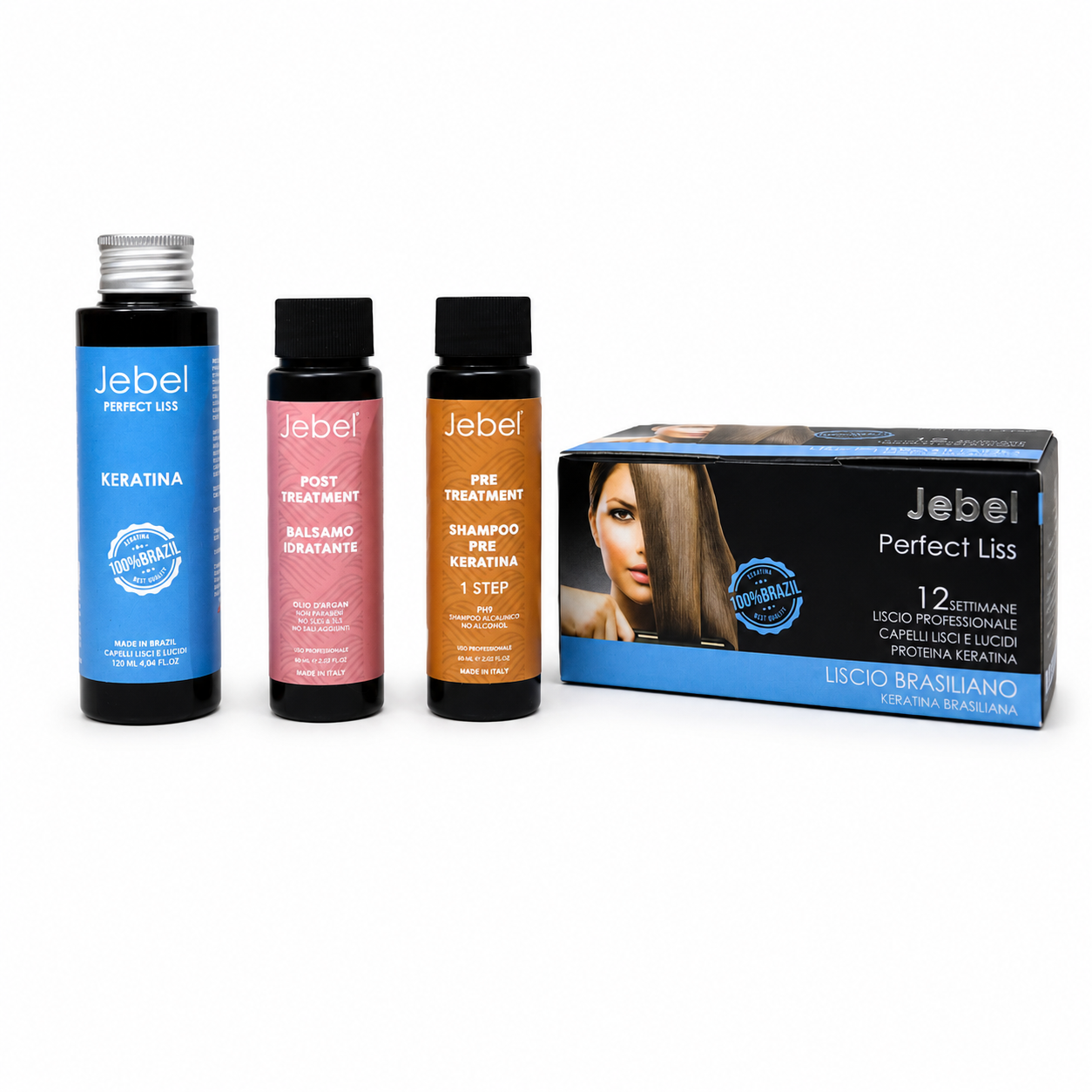 Jebel Perfect Liss - Kit Laminazione Laminazione - Capelli più