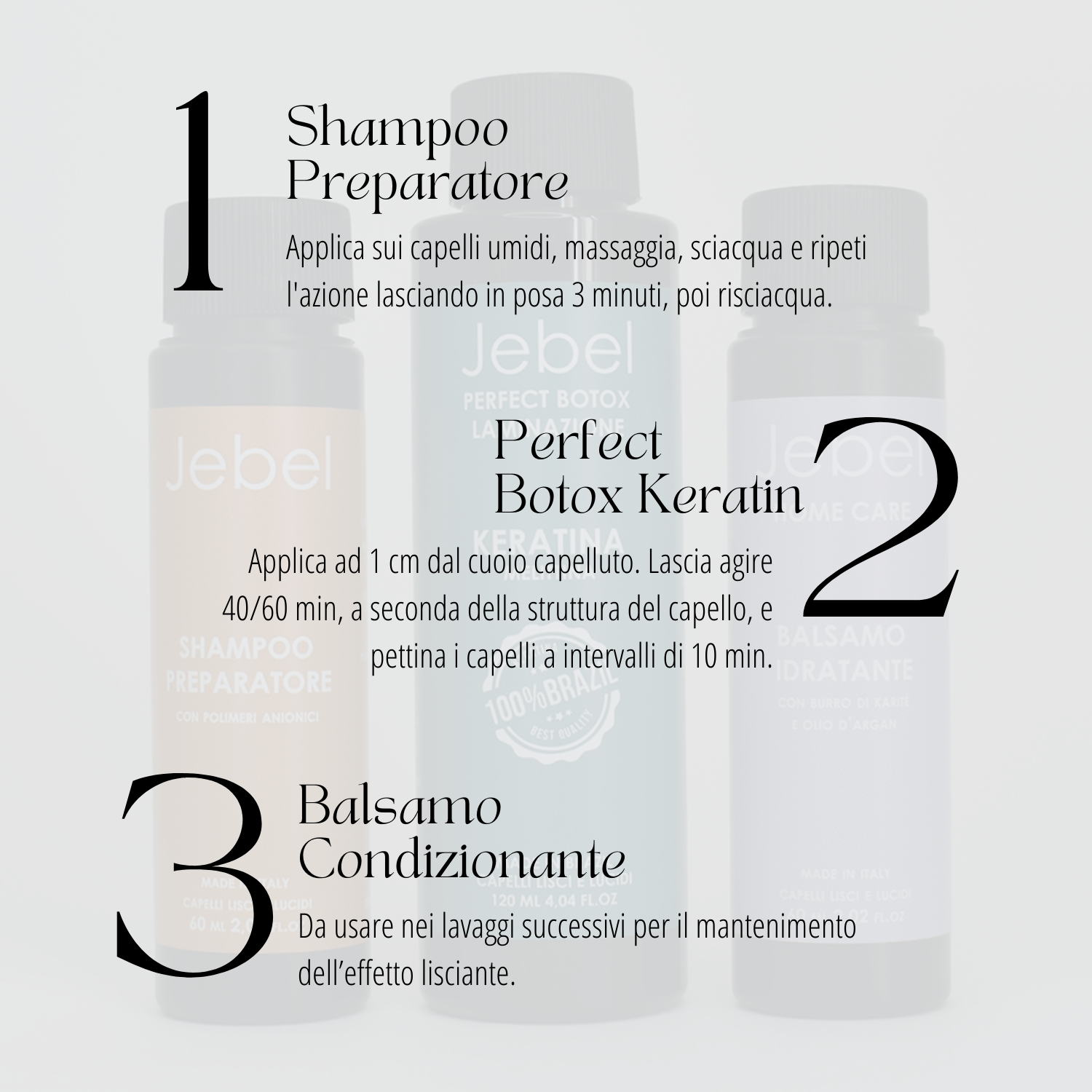 Jebel Perfect Botox - Kit Laminazione